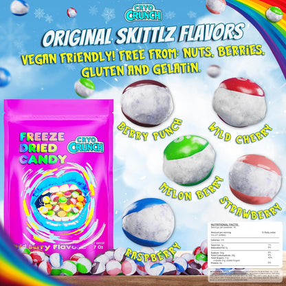 Freeze Dried Skittles Wild Berry