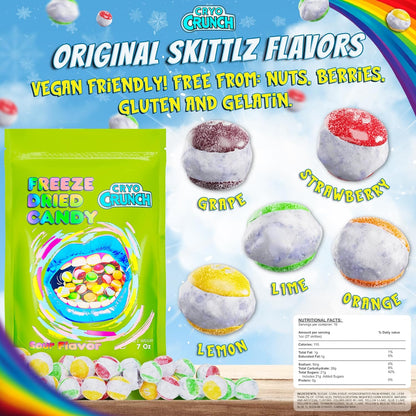 Freeze Dried Skittles Sour